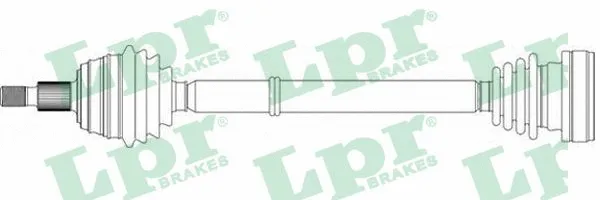 Kardaninis velenas LPR DS51066