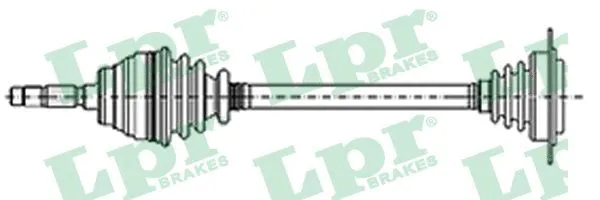 Kardaninis velenas LPR DS51067