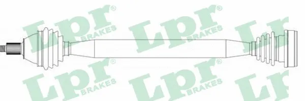 Kardaninis velenas LPR DS51125