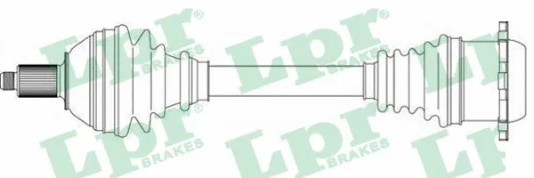 Kardaninis velenas LPR DS51126