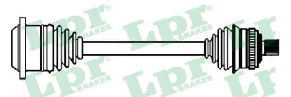 Kardaninis velenas LPR DS52020