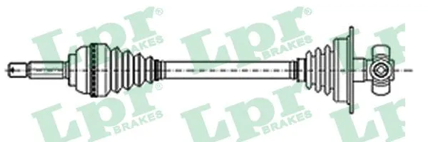 Kardaninis velenas LPR DS52056