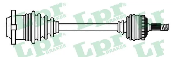 Kardaninis velenas LPR DS52192