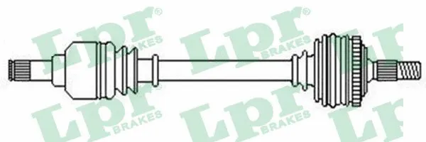 Kardaninis velenas LPR DS52222