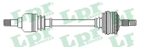 Kardaninis velenas LPR DS52223