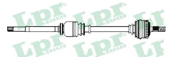 Kardaninis velenas LPR DS52244