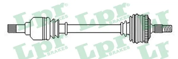 Kardaninis velenas LPR DS52515
