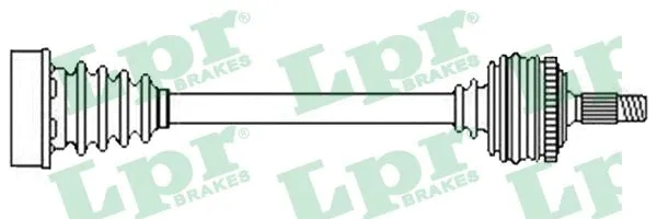 Kardaninis velenas LPR DS52558