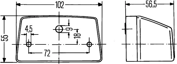 Valstybinio numerio apšvietimas HELLA 2KA 003 389-081