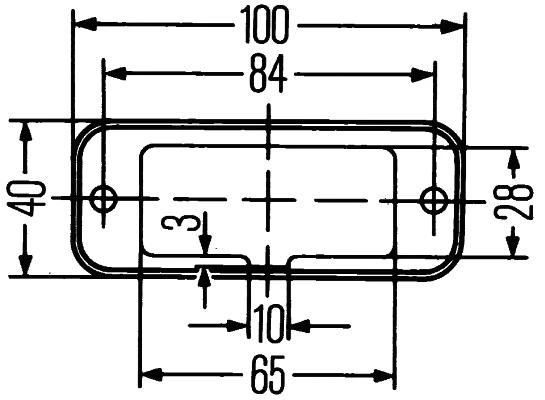 Atšvaitas HELLA 2PF 961 167-021