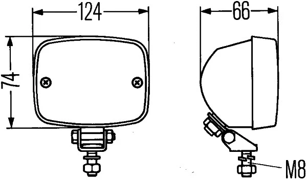 Atbulinės eigos žibintas HELLA 2ZR 002 985-261
