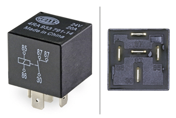 Pagrindinės srovės rėlė HELLA 4RA 933 791-141