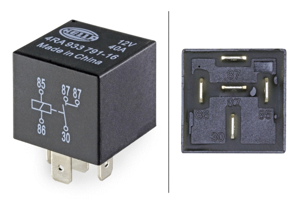 Pagrindinės srovės rėlė HELLA 4RA 933 791-161