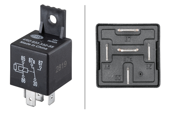 Pagrindinės srovės rėlė HELLA 4RD 933 332-551