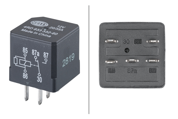 Pagrindinės srovės rėlė HELLA 4RD 933 332-601