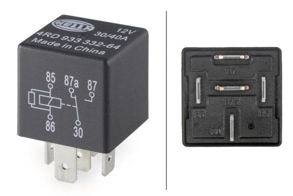 Šalto paleidimo valdiklio rėlė HELLA 4RD 933 332-641