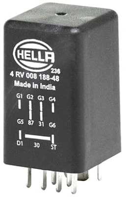 Kaitinimo žvakių valdymo blokas HELLA 4RV 008 188-481