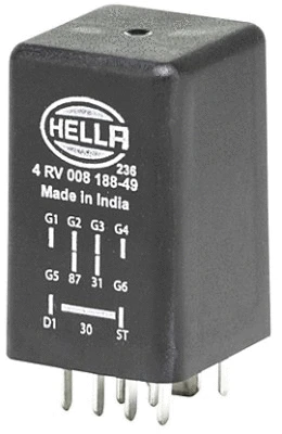 Kaitinimo žvakių valdymo blokas HELLA 4RV 008 188-491