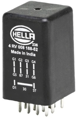 Kaitinimo žvakių valdymo blokas HELLA 4RV 008 188-521