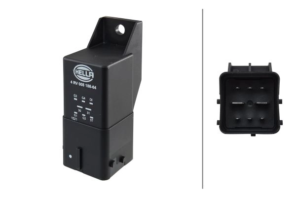 Darbo srovės relė HELLA 4RV 008 188-641