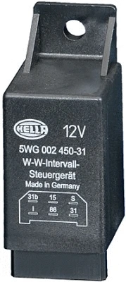 Valymo/plovimo intervalo relė HELLA 5WG 002 450-311