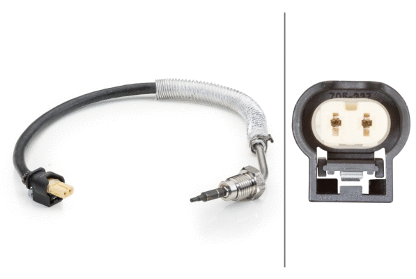 Išmetamųjų dujų temperatūros jutiklis HELLA 6PT 014 494-191