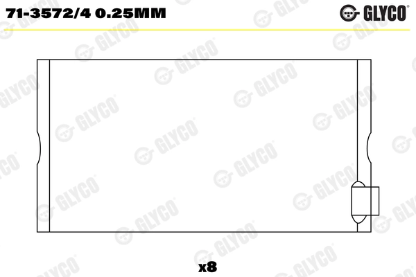 Guolis GLYCO 71-3572/4 0.25mm