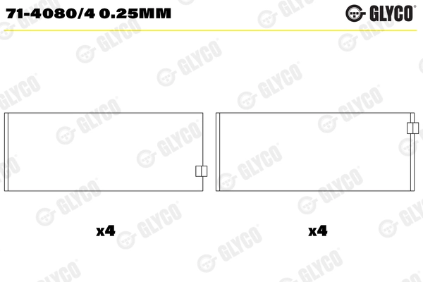 Guolis GLYCO 71-4080/4 0.25mm