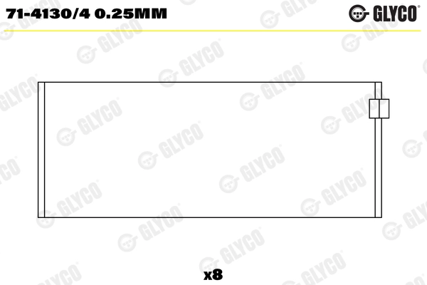 Guolis GLYCO 71-4130/4 0.25mm