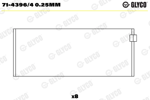 Guolis GLYCO 71-4396/4 0.25mm