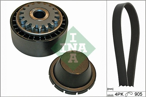 Diržų komplektas INA 529 0174 10