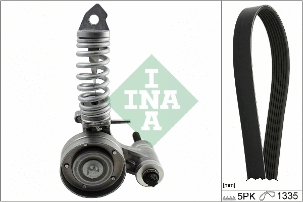 Diržų komplektas INA 529 0295 10