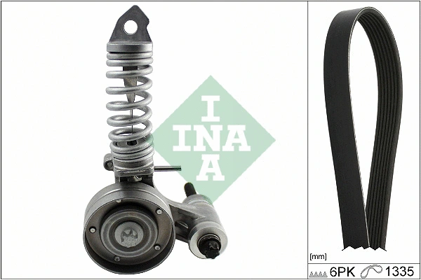 Diržų komplektas INA 529 0336 10