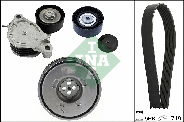 Diržų komplektas INA 529 0516 20