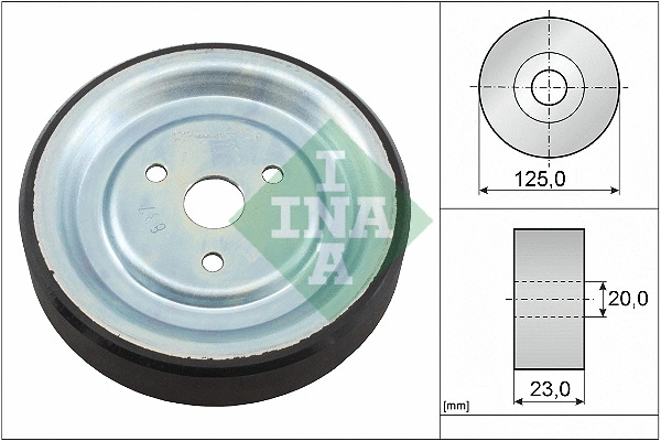 Diržo kreipiantysis skriemulys INA 532 0912 10