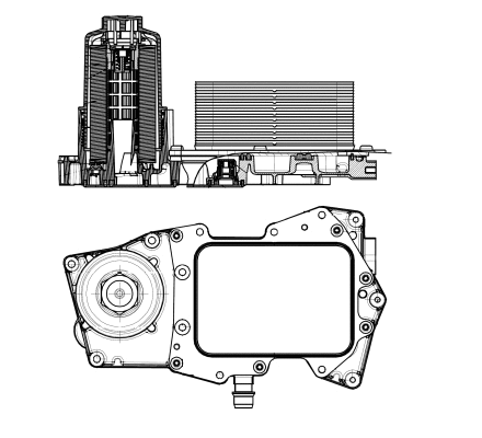 Alyvos filtro korpusas NRF 31827