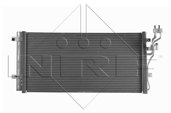 Oro kondicionieriaus radiatorius NRF 350003