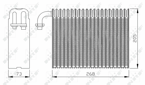 Oro kondicionieriaus garintuvas NRF 36068