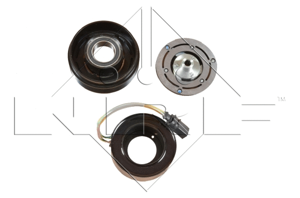 Oro kondicionieriaus kompresoriaus magnetinė sankaba NRF 380014