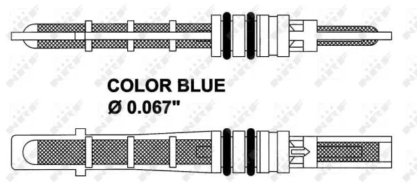 Oro kondicionieriaus išsiplėtimo vožtuvas NRF 38207