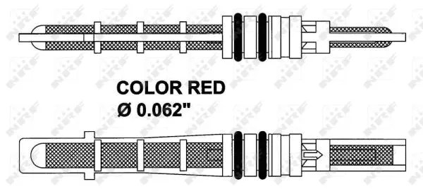 Oro kondicionieriaus išsiplėtimo vožtuvas NRF 38208