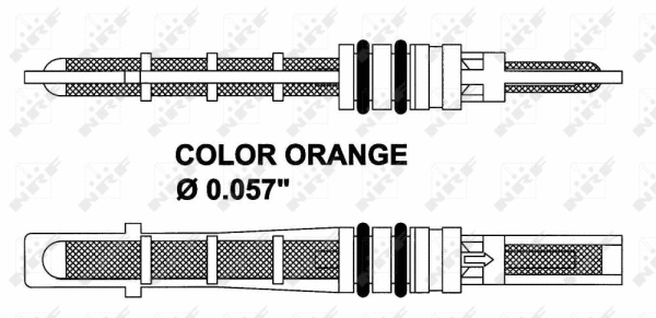 Oro kondicionieriaus išsiplėtimo vožtuvas NRF 38209