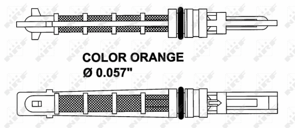 Oro kondicionieriaus išsiplėtimo vožtuvas NRF 38449