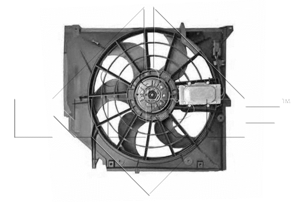 Radiatoriaus ventiliatorius NRF 47026