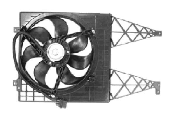 Radiatoriaus ventiliatorius NRF 47056