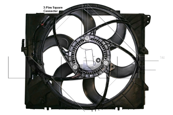 Radiatoriaus ventiliatorius NRF 47209