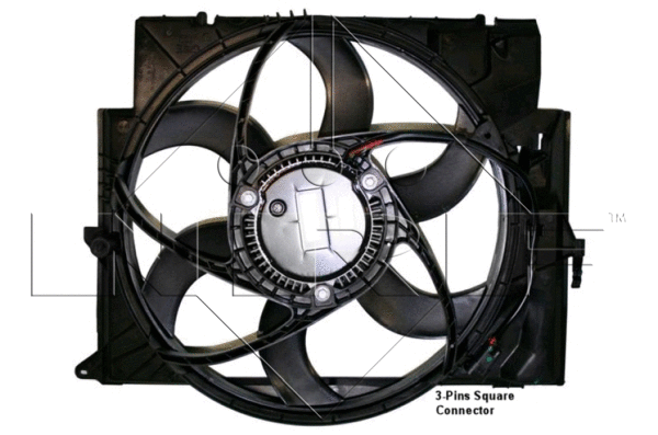 Radiatoriaus ventiliatorius NRF 47210