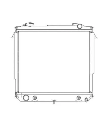 Variklio aušinimo radiatorius NRF 50300