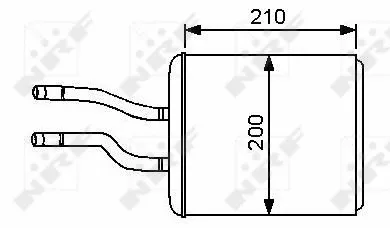 Salono radiatorius NRF 53244