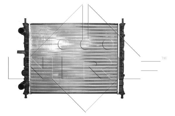 Variklio aušinimo radiatorius NRF 58017